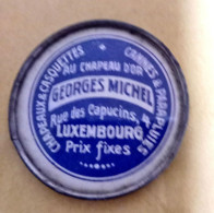 Luxembourg Publicité Au Châpeau D`Or Georges Michel .Mirroir. - Other & Unclassified