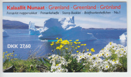Greenland Booklet 1989 - Michel MH 1 MNH ** - Carnets