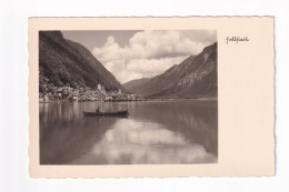 E5862) HALLSTATT -  Salzkammergut - Ruderboot - Alte FOTO AK - Hallstatt