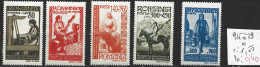 ROUMANIE 925 à 29 * Côte 1.50 € - Unused Stamps