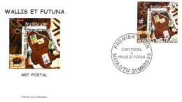 WALLIS ET FUTUNA FDC 2003 ART POSTAL - FDC