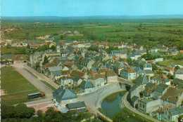 (58) CHATILLON EN BAZOIS  Vue Générale Aérienne Stade Stadium Stadio But Camion Berliet A58 C65 1001 (Nièvre) - Chatillon En Bazois