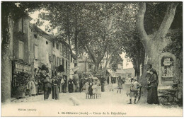 11 SAINT-HILAIRE. Cours De La République. Grand Café Du Progrès - Saint Hilaire