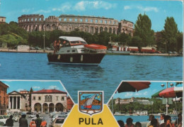 43195 - Jugoslawien - Pula - Mit 3 Bildern - 1977 - Yougoslavie