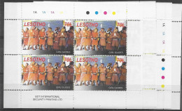 Lesotho Mnh ** Set In Sheets Scouts 2005 - Lesotho (1966-...)