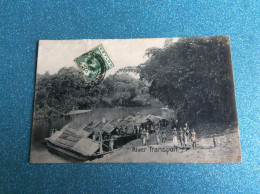 CEYLON  "River Transport" - Sri Lanka (Ceylon)