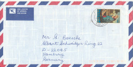 Malawi Air Mail Cover Sent To Germany 23-1-2001 Single Franked - Malawi (1964-...)