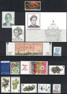 BELGIQUE - TIMBRES DE L'ANNEE 2000 EN POCHETTE DE LA POSTE - NEUF - FACIALE 37€64 - DONT CARNET J.S.BACH. - Unused Stamps