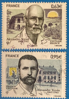 France 2013 : Alexandre Yersin N° 4798 Et 4799 Oblitérés - Oblitérés