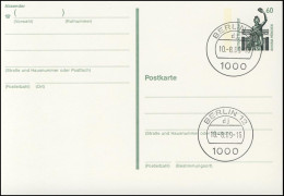 P 141 SWK 60 Pf Bavaria München - Mit Leitvermerke, VS-O Berlin - Cartes Postales - Neuves