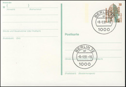 P 147 SWK Schloss Zelle 30 Pf VS-O Berlin - Cartes Postales - Neuves