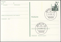 P 144 SWK 60 Pf Bavaria München - Versetzter Balken, VS-O Berlin - Cartes Postales - Neuves