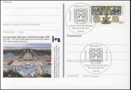PSo 37 Briefmarkenbörse München, ESSt Berlin 06.04.1995 - Postkarten - Ungebraucht