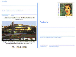 PSo 43 Briefmarkenbörse Osnabrück 1996, ** Wie Verausgabt - Cartes Postales - Neuves