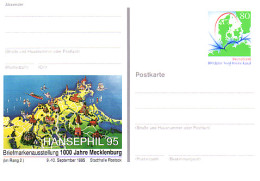 PSo 38 Briefmarkenausstellung HANSEPHIL 1995, ** Wie Verausgabt - Postcards - Mint