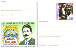 PSo 57 Briefmarkenbörse Berlin Operette Paul Lincke 1999, ** Wie Verausgabt - Postcards - Mint