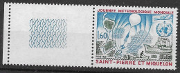 SPM Mnh ** 1974 Meteorology 14 Euros - Neufs