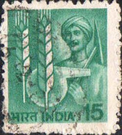 Inde Poste Obl Yv: 612 Mi:818AXI Technologie Agricole (cachet Rond) - Used Stamps