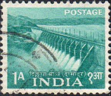 Inde Poste Obl Yv:  57 Mi:241 Barrage Hydroelectrique (Beau Cachet Rond) - Gebruikt
