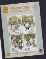 1980 Europa Sheetlet Authorized By Br.post Office - Unused Stamps
