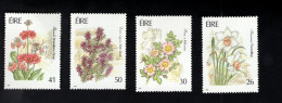 1992669413 1990 (XX) SCOTT 810 813 POSTFRIS MINT NEVER HINGED - GARDEN FLOWERS - FLORA - Nuovi