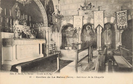 La Balme Les Grottes Interieur De La Chapelle - La Balme-les-Grottes