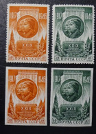 Sowjetunion Mi 1074-1075 A+B ** , Sc 1083-1084 MNH ,  Oktoberrevolution - Unused Stamps