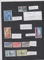 TAAF Très Beau Lot Timbres Neufs Impécables  Belle Côte Total Page 308 Euros France Port Offert - Neufs