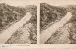 02. CRAONNE. CPA PHOTO STÉRÉO. Guerre 14-18. Le Chemin Des Dames / CPAS37 - Craonne