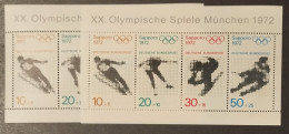 BRD - Lot Blöcke - ** Postfrisch - Mi. 4 (13x) / 5 (3x) / 6 (2x) / 7 (2x) / 9 (1x) / 13 (2x) - 1959-1980