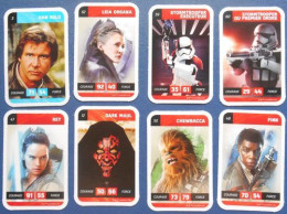 Cartes STAR WARS Par Leclerc Lot De 8 Cartes - Other & Unclassified