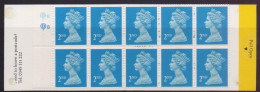 1984 2 Nd Class Booklet Stamps Forgery Fluor Bands Instead Of Phos. - Libretti