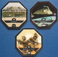 Cartes STAR WARS Par Leclerc Lot De 3 Cartes - Otros & Sin Clasificación