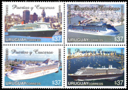 Uruguay 2006 Ports And Cruise Ships Unmounted Mint. - Uruguay