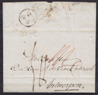 L. Datée 20 Juin 1828 De LONDON Pour ANTWERPEN (au Dos: Cachet Date UK) - 1815-1830 (Hollandse Tijd)