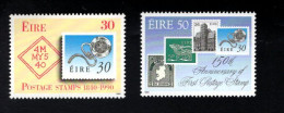 1992700508 1990 SCOTT 803 804  (XX) POSTFRIS MINT NEVER HINGED   -  STAMPS ON STAMPS - Unused Stamps