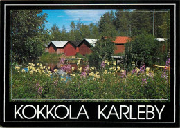 Finlande - Kokkola Karleby - Fleurs - CPM - Carte Neuve - Voir Scans Recto-Verso - Finnland