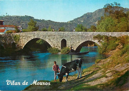 Portugal - Vilar De Mouros (Caminha) - Ponte Romanica Sobre O Rio Coura - Vaches - CPM - Carte Neuve - Voir Scans Recto- - Viana Do Castelo