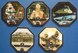 Cartes STAR WARS Par Leclerc Lot De 5 - Otros & Sin Clasificación