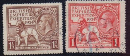 1924 Wembley VFU - Unused Stamps