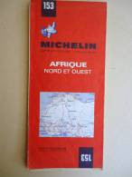 Carte MICHELIN  - No 153 - Afrique Nord-Est / North- West Africa  - 1:4000.000   -1971 - - Wegenkaarten