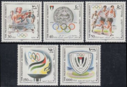 Palästina Mi.Nr. 52-56 Olympia 1996 Atlanta, 100J.olymp.Spiele Der Neuzeit (5W.) - Palestine