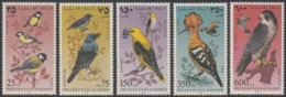 Palästina Mi.Nr. 67-71 Einheim.Vögel,Briefmarkenausstellg. PACIFIC'97 (5 Werte) - Palestine