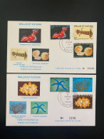 Enveloppes 1er Jour "Faune Du Pacifique Sud" 05/11/1979 - 248/253 - Wallis Et Futuna - FDC