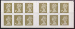 1984  FORGERY Booklet Stamps 12 X 1st. - Booklets