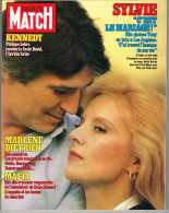 PARIS MATCH N°1824 Du 11 Mai 1984 Sylvie Vartan Et Tony Scotti - Kennedy - Marlene Dietrich - Mafia - Informations Générales