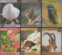 Palästina Mi.Nr. 272-77 Fauna Und Flora (6 Werte) - Palestine