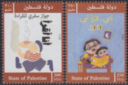 Palästina Mi.Nr. 322-23 Kampagne Für's Lesen (2 Werte) - Palestine