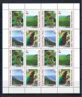 ● 2017 ️ Tonga ️֍ EUA NATIONAL PARK ️● Fauna E Flora ️● BF 4 V X 4 ** ️● Lotto N. 2055 ️● - Tonga (1970-...)
