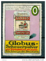 Werbemarke Cinderella Poster Stamp Globus Scheuerpulver Leipzig  #384 - Cinderellas